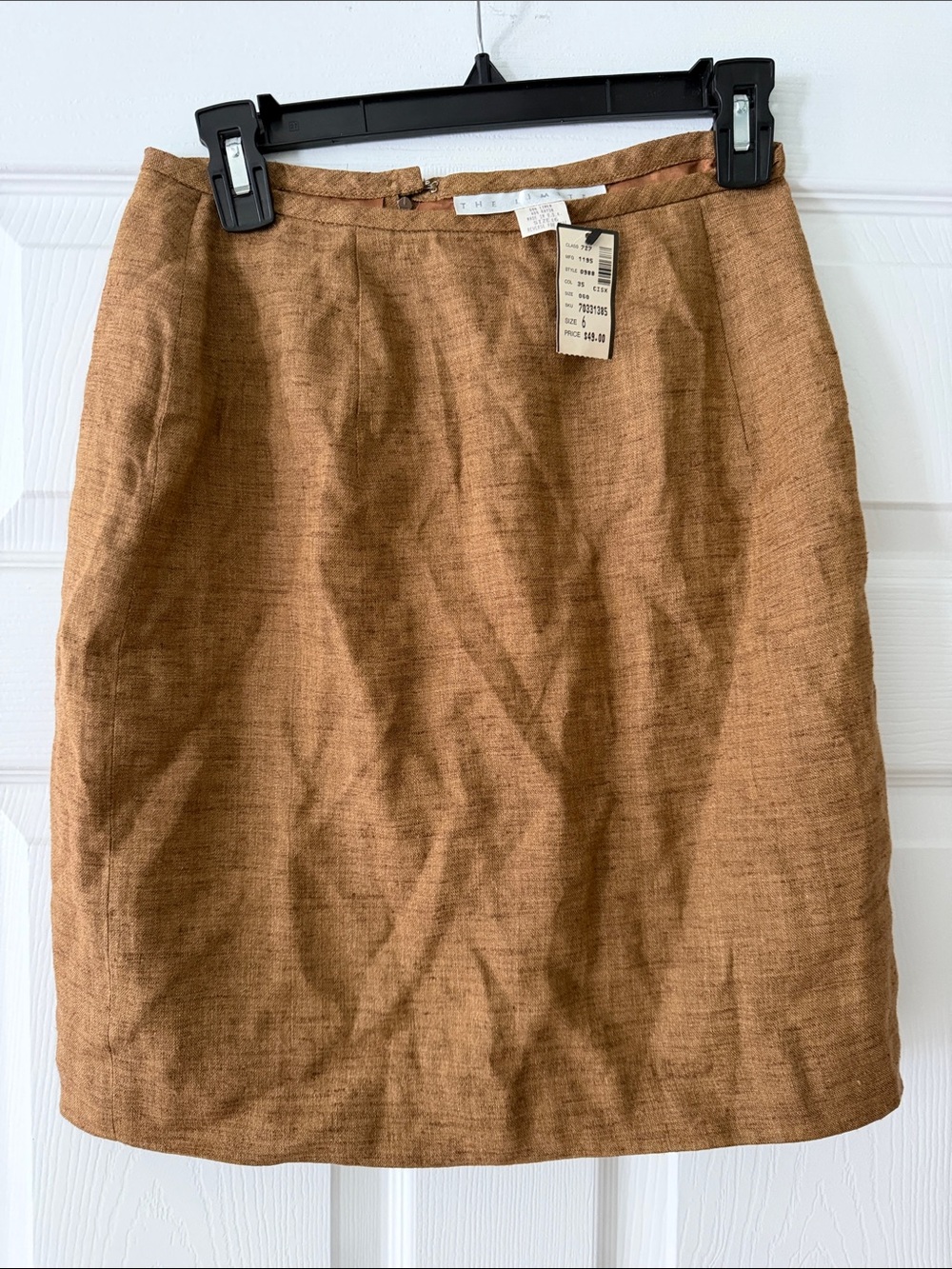 Vintage The Limited Tan Camel Pencil Skirt